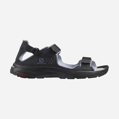 Salomon TECH SANDAL FEEL - Miesten Sandaalit - Mustat/Harmaat